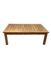 Laura Ashley Natural Salcey Garden Teak Coffee Table - Image 3 of 3