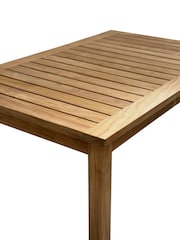 Laura Ashley Natural Salcey Garden Teak Coffee Table - Image 4 of 4