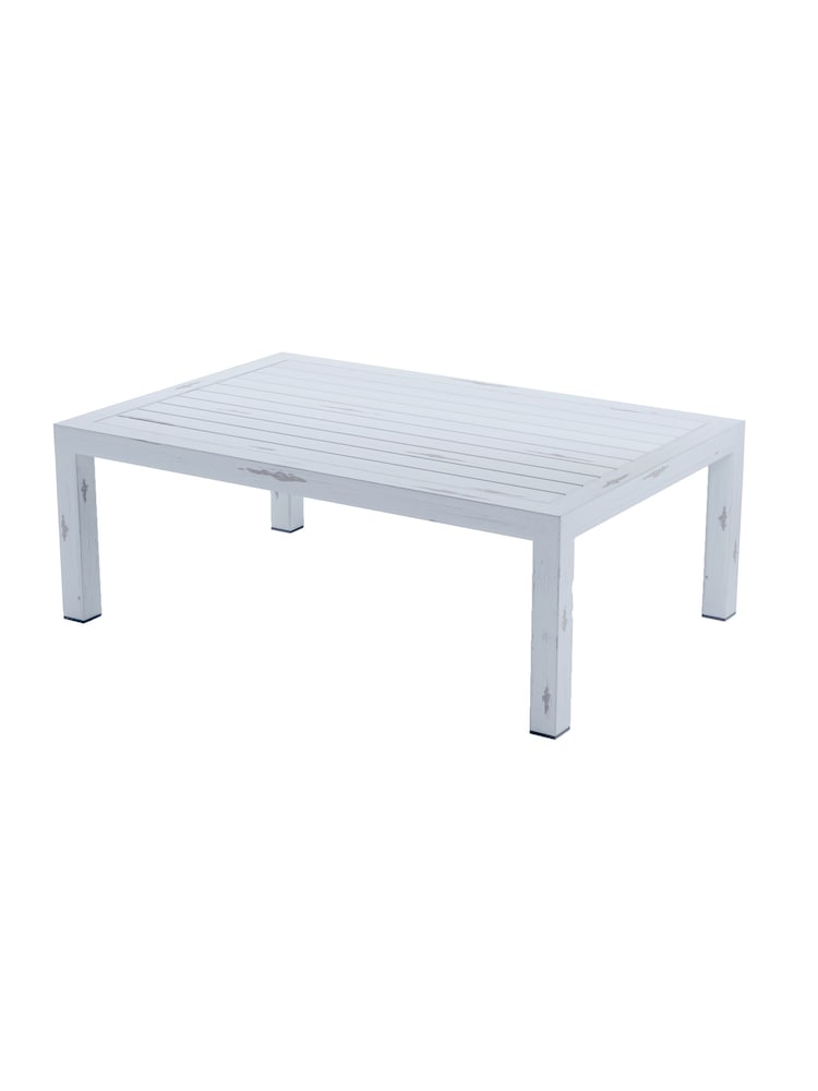 Laura Ashley 4 Piece White Havana Garden Rattan Sofa and Coffee Table Cushions - Image 4 of 4