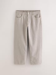 Stone Edit Textured Baggy Jeans - Image 1 of 5