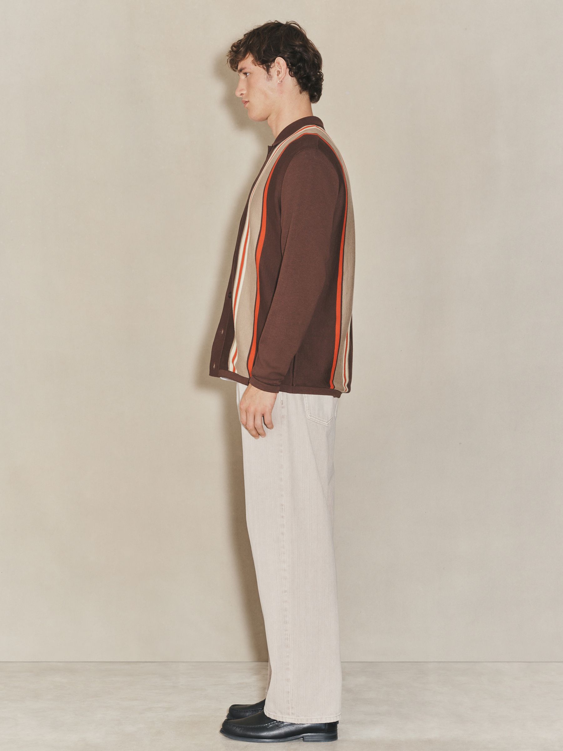 Buy Stone Edit Textured Baggy Jeans from Next Romania