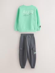 zelena - Baker by Ted Baker pulover in cargo hlače za prosti čas - Slika 10 iz 19