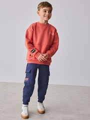 rdeča - Baker by Ted Baker pulover in cargo hlače za prosti čas - Slika 3 iz 19