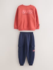 rdeča - Baker by Ted Baker pulover in cargo hlače za prosti čas - Slika 9 iz 19