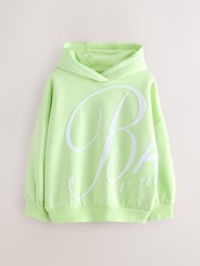Baker by Ted Baker Oversized Back Print Hoodie - Image 1 of 4