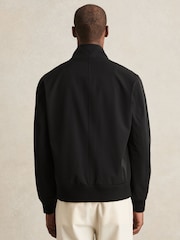 Reiss Black Brad Funnel-Neck Technical Jacket - Image 4 of 5