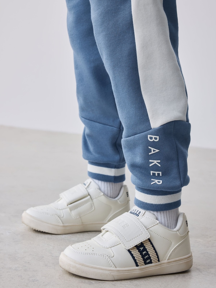 Baker by Ted Baker Blue Varsity Sweatshirt and Joggers Set - תמונה 6 מתוך 6 Baker by Ted Baker Blue Varsity Sweatshirt and Joggers Set - תמונה 6 מתוך 6