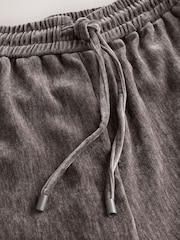 Grey Chenille Wide Leg Trousers - Image 8 of 8