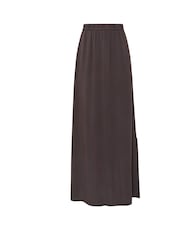 Long Tall Sally Brown Acid Wash Skirt - Image 5 of 5