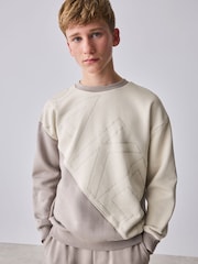 Piedra - Baker by Ted Baker Colourblock Sweat Top and Joggers Set - Imagen 4 de 15