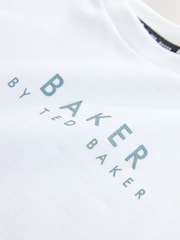 Baker by Ted Baker 3 Piece Varsity Jacket T-Shirt and Jogger Set - Image 15 of 16