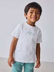 Baker by Ted Baker 3 Piece Varsity Jacket T-Shirt and Jogger Set - Image 3 of 16