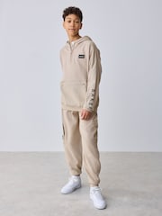 Baker by Ted Baker Stone Funnel Neck Hoodie and Joggers Set - Image 1 of 21