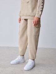 Baker by Ted Baker Stone Funnel Neck Hoodie and Joggers Set - Image 10 of 21