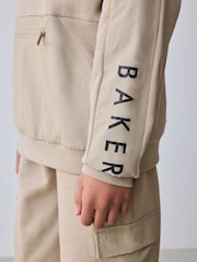 Baker by Ted Baker Stone Funnel Neck Hoodie and Joggers Set - Image 11 of 21