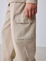 Baker by Ted Baker Stone Funnel Neck Hoodie and Joggers Set - Image 13 of 21