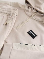Baker by Ted Baker Stone Funnel Neck Hoodie and Joggers Set - Image 18 of 21