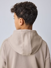 Baker by Ted Baker Stone Funnel Neck Hoodie and Joggers Set - Image 9 of 21