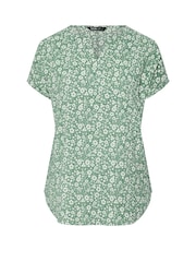 Yours Curve Floral Textured Top - Bild 6 von 6