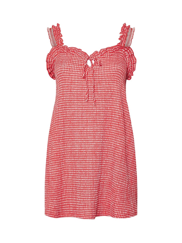Yours Curve Pink Frilled Strap Swing Cami - Image 5 of 5