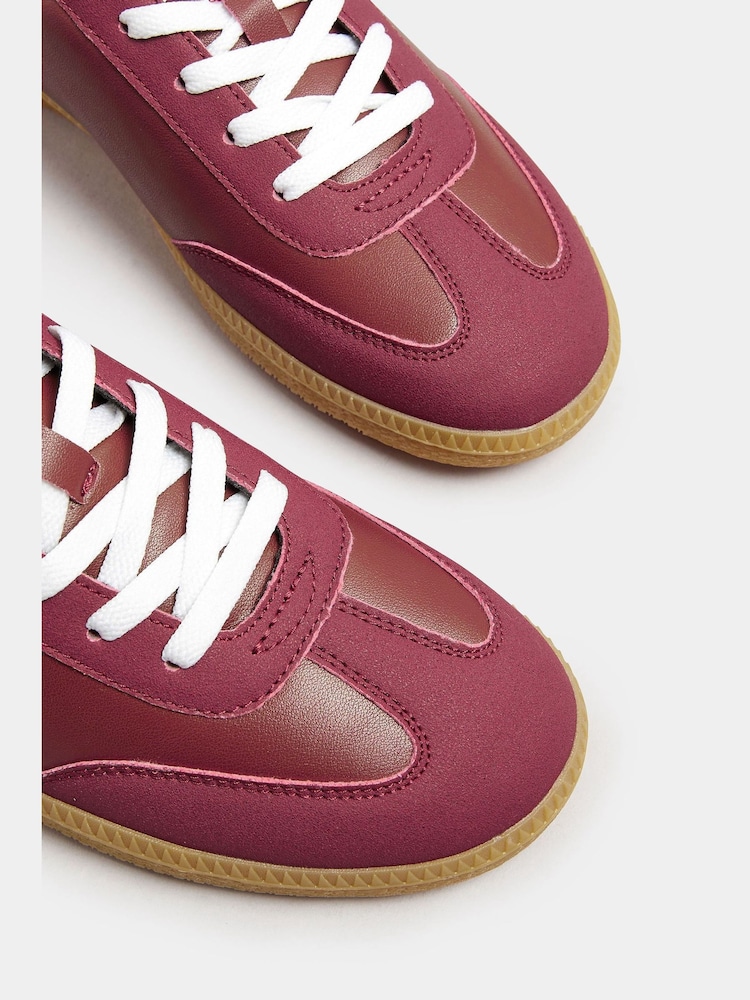 Long Tall Sally Red Retro Trainers - Image 5 of 5