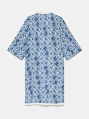 Mint Velvet Blue Printed Long Robe - Image 7 of 8