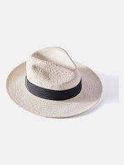 Mint Velvet Natural Fedora Hat - Image 3 of 3