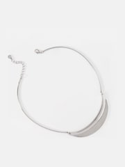 Mint Velvet Silver Tone Collar Necklace - Image 2 of 4