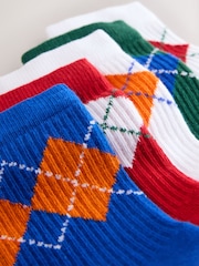 Multi Ribbed Socks 5 Pack - Image 2 of 3