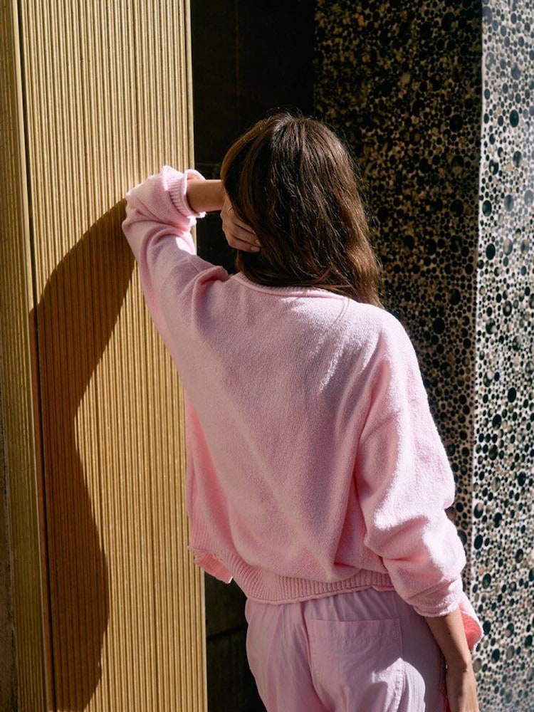 American Vintage Womens Pink Cardigan Dylbay - Image 2 of 5