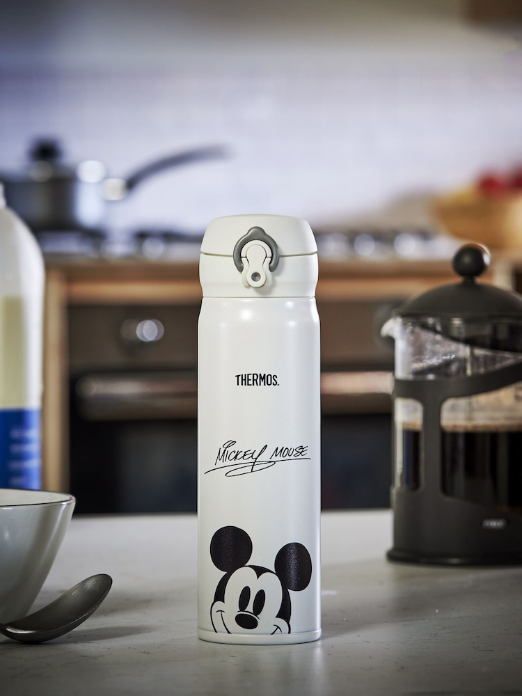 Thermos White Disney Mickey Signature Direct Drink Flask - Image 1 of 5