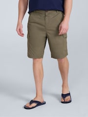 Animal Green Mens 100% Cotton Atlantis Cargo Shorts - Image 1 of 8