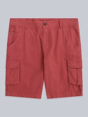 Animal Purple Mens Haze 100% Cotton Cargo Shorts - Image 5 of 9