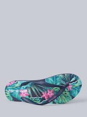 Animal Pink Womens Oceana Printed Flip Flop Sandals - Image 2 of 5