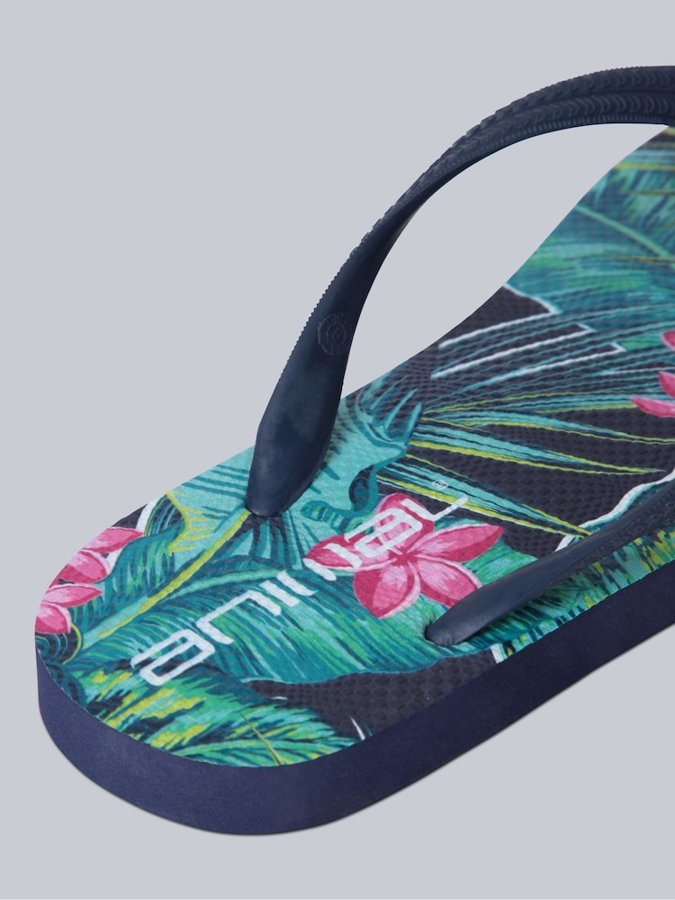 Animal Pink Womens Oceana Printed Flip Flop Sandals - Image 5 of 5
