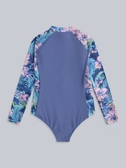 Morado - Animal Kids Gala Quick Drying Surfsuit - Imagen 2 de 5
