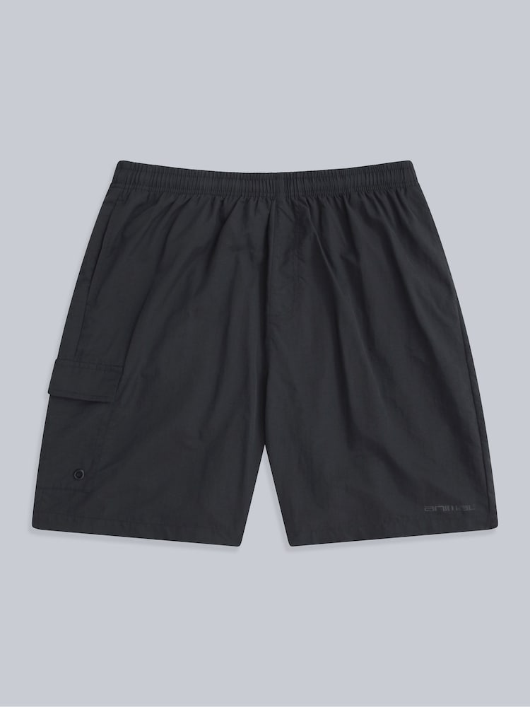 Animal Black Mens Reeva Swim Water Resistant Shorts - Image 1 of 6