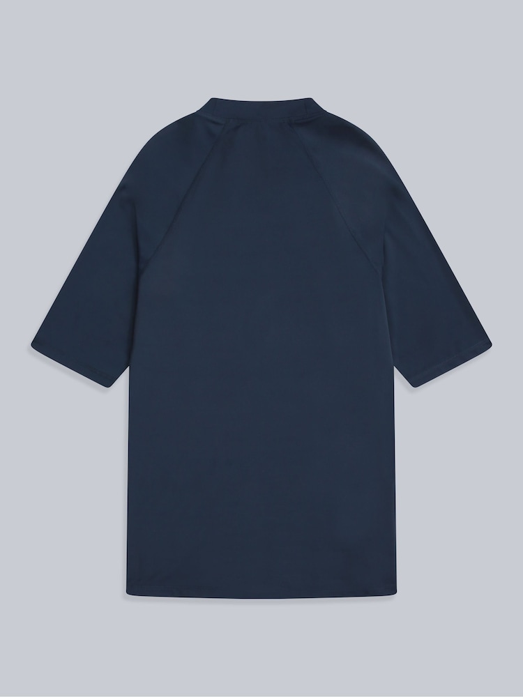 Animal Blue Mens Kai Quick Drying Rash Vest - Image 2 of 4