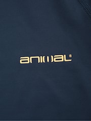 Animal Blue Mens Kai Quick Drying Rash Vest - Image 4 of 4