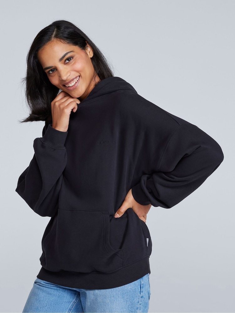 Animal Black Womens Idol Drop Shoulder Hoodie - Image 1 of 4