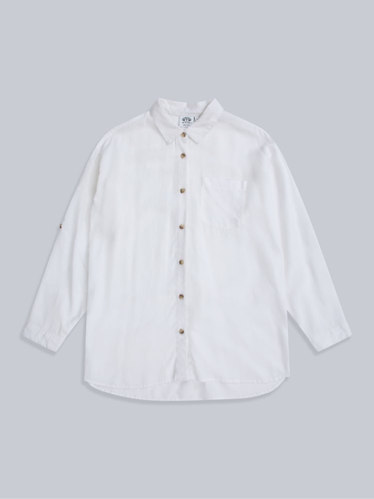 Animal White Womens Seya Beach Shirt - Image 1 of 3