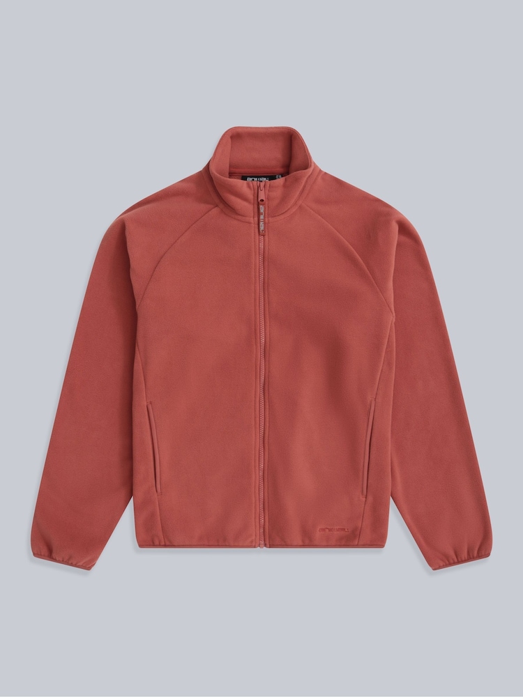 وردي - Animal Womens Stockholm Full Zip Fleece - صورة 1 من 5