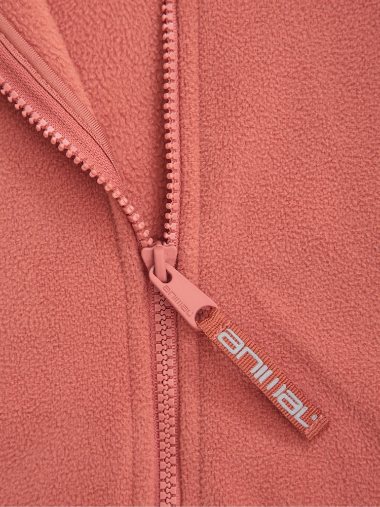 Animal Pink Womens Stockholm Full Zip Fleece - Image 4 of 5