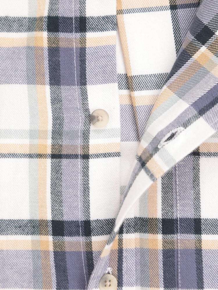Animal Natural Mens 100% Cotton Cove Flannel Shirt - Image 4 of 4