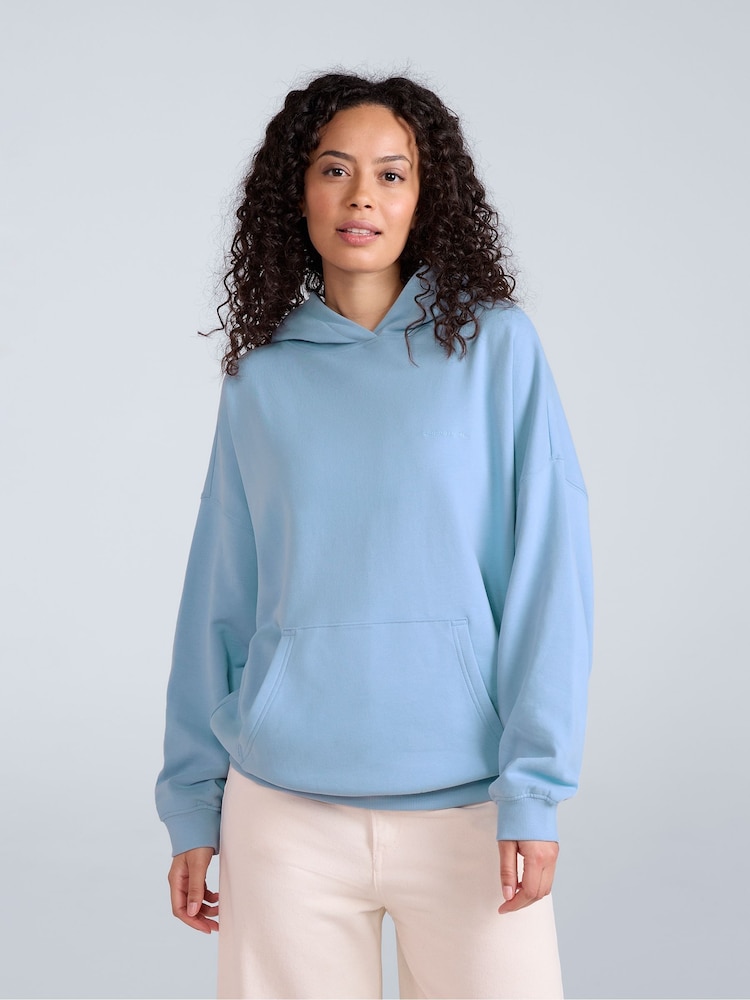 Animal Blue Womens Idol Drop Shoulder Hoodie - Image 1 of 9 Animal Blue Womens Idol Drop Shoulder Hoodie - Image 1 of 9