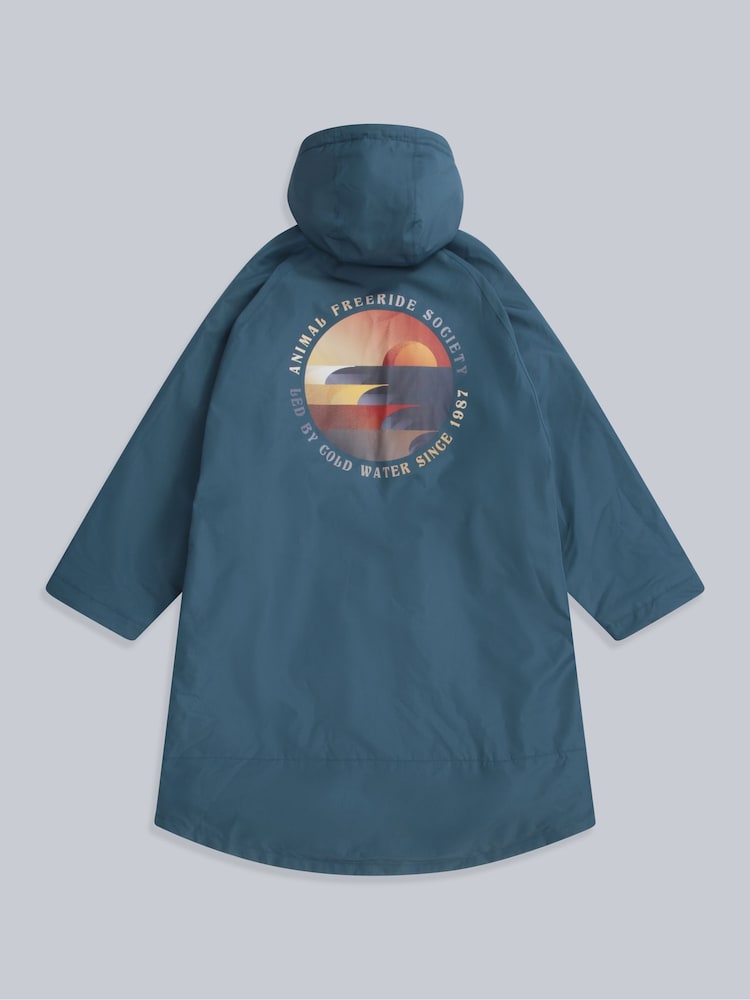 Animal Blue Mens Hazey Waterproof Beach Parka - Image 2 of 5