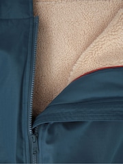 Animal Blue Mens Hazey Waterproof Beach Parka - Image 5 of 5