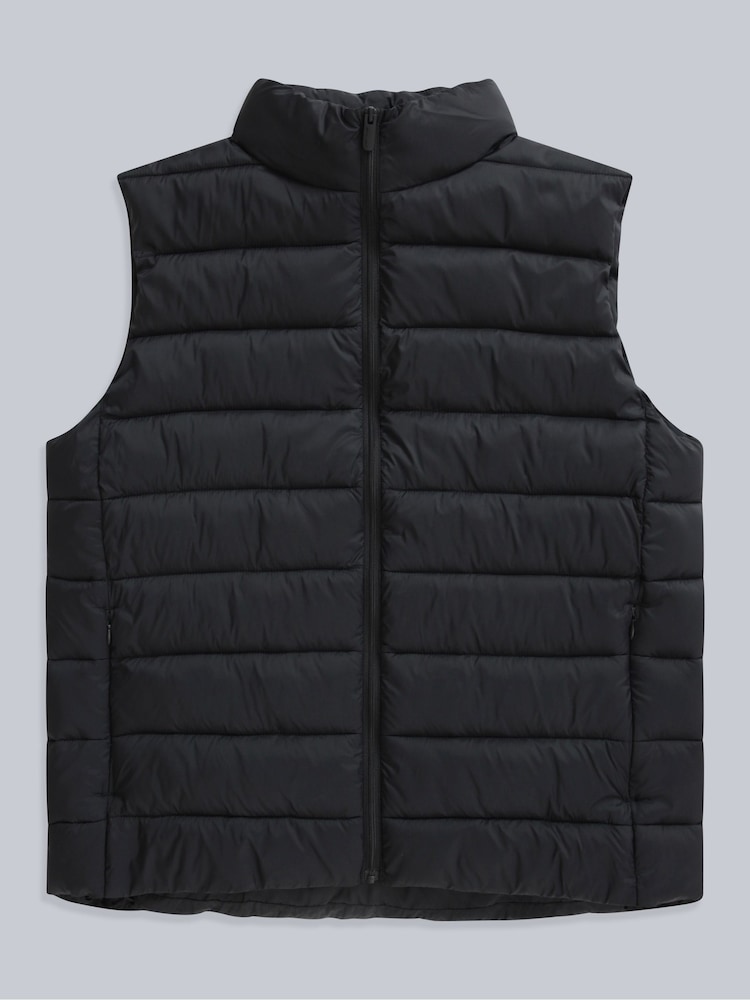 Animal Black Womens Light Cosi Water Resistant Gilet - Image 1 of 5