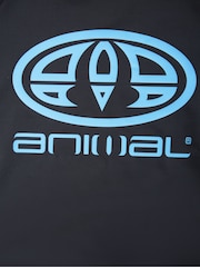 Animal Black Kids Sonny Quick Drying Rash Vest - Image 4 of 4