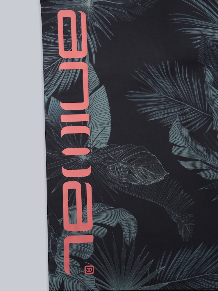 Animal Black Mens Brett Print Quick Drying Board Shorts - Image 9 of 9